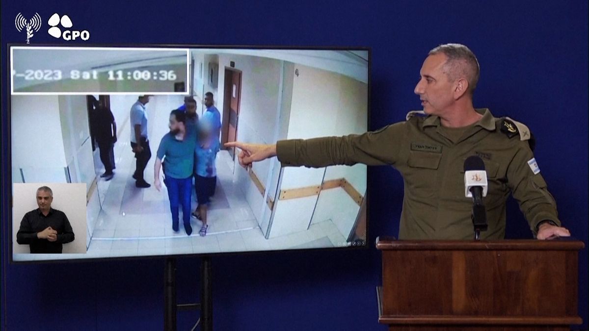Izrael ukázal záběry teroristů v nemocnici Aš-Šifá